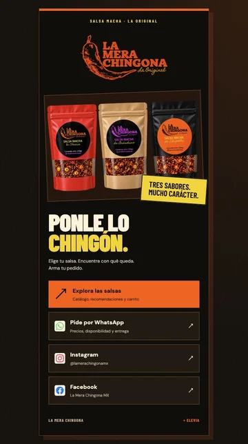 Tarjeta digital La Mera Chingona